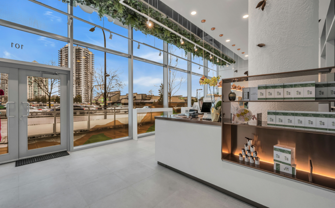 Commercial interior project