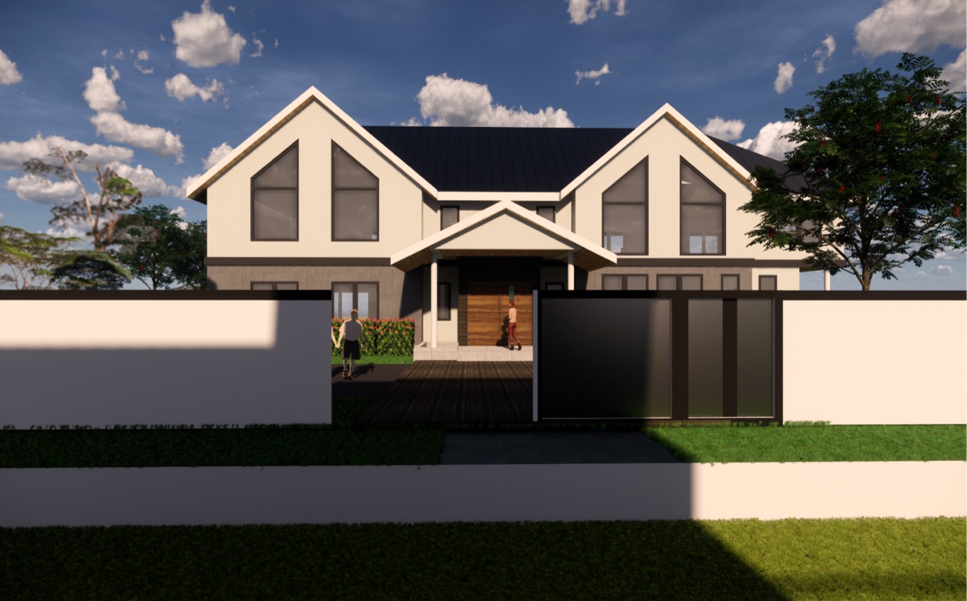 Modern residential project