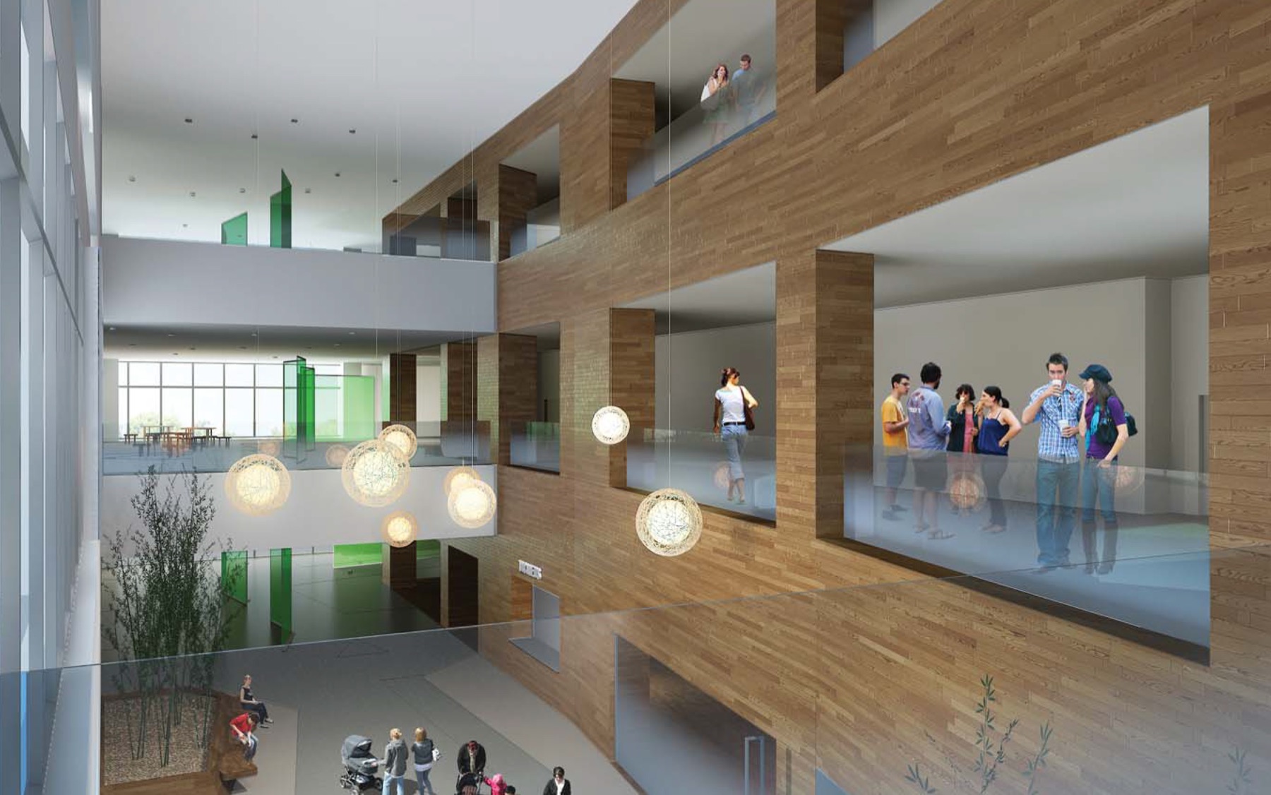 Liangjiatan International School project view 2